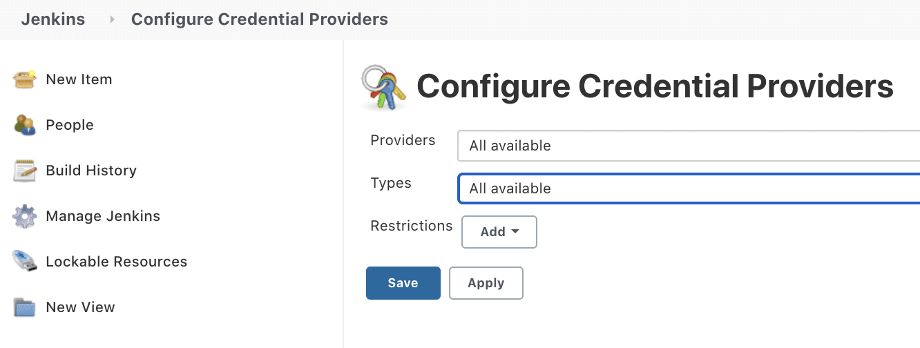 Manage Jenkins What are the different configurations and options?